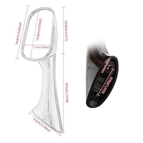 Espejo retrovisor de moto con acabado original CBR1000F 3