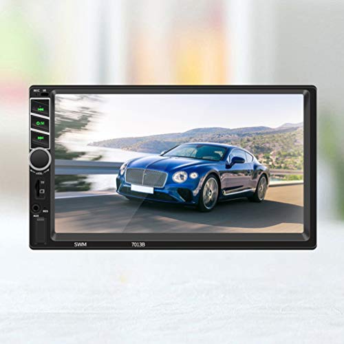 Wakauto Tela sensível ao toque Mp5 Player de 7 polegadas sem fio, chamada viva-voz, navegação GPS pa