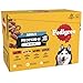 Price comparison product image PEDIGREE Adult Dog Food Pouches Protein+ Chunks in Jelly 48 x 85 g Multipack