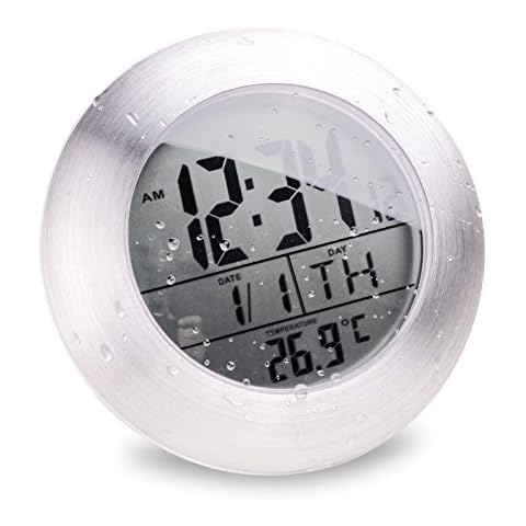 Itian Horloge de Salle de Bain Cover