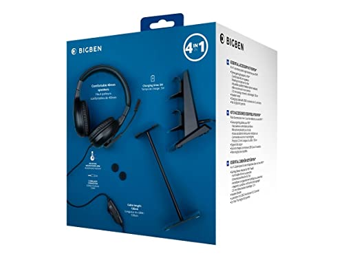 Kit auriculares gaming y base de carga para solucionar cables en PS4 5