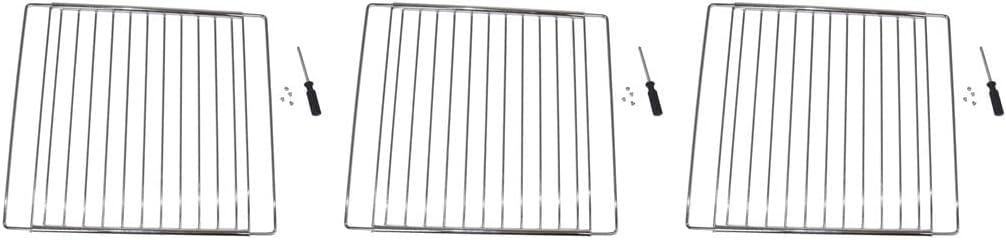 Ufixt Fits 3 x Universal Extendable Oven Cooker Grill Shelf Grid Rack