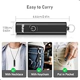 Blukar Mini Torch Rechargeable, EDC Keychain Flashlight with 3 Lighting Modes, IPX6 Waterproof, Memory Function, Compact Portable Pocket Torches for Daily Carry, Emergency, Camping, Hiking, Outdoor - Image 5