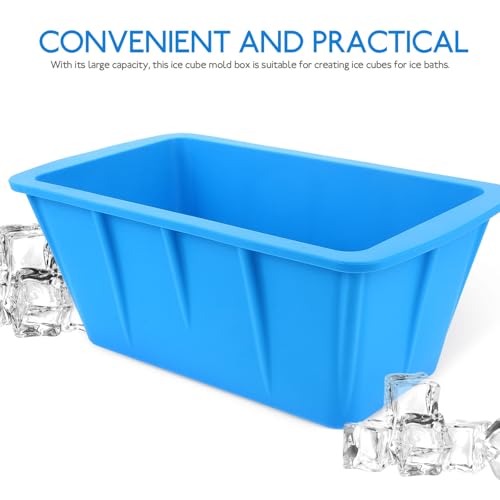 Molde de silicona para hielo SUPVOX grande 3l azul miniatura 7