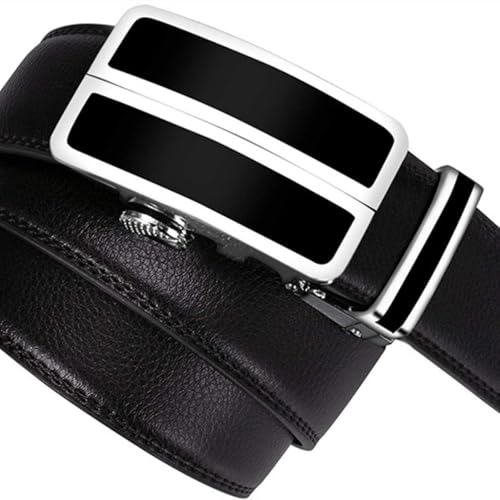Belt for Men Mens Genuine Leather Dress Automatic Buckle3