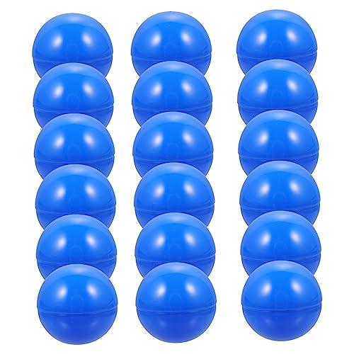 balacoo Large Balls for Ball Pit 25pcs Blue Bingo Themed Party Decorations Numbered Plastic