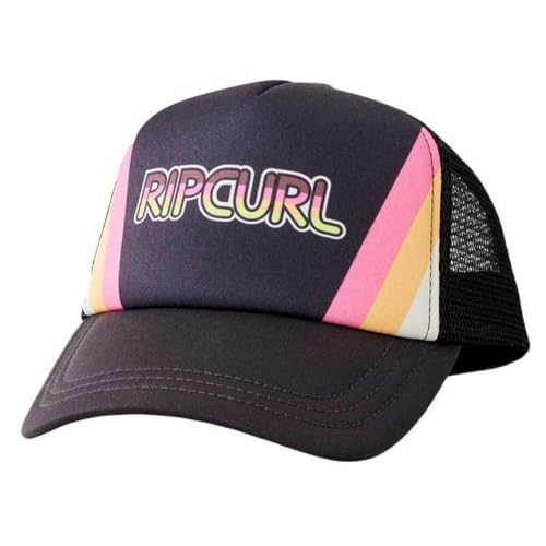 Rip Curl Big Girls' Mixed Revival Trucker Hat - Washed Black