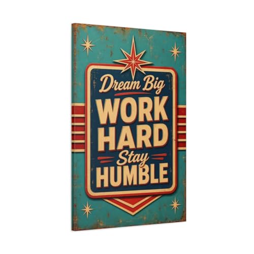 Cadre deco motivation au-dessus du bureau decoration entreprise 60x90 cm