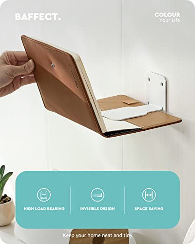 Baffect-libreria-sospesa-set-di-4-scaffali-per-libri-montati-a-foratura-nascosta-organizer-per-libri-in-metallo-resistente-per-camera-da-letto-bianco