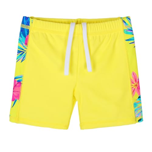 Image of Girls Two Piece Swimsuit Floral UPF 50+ Rash Guard Set Kids Beach Swimwear
