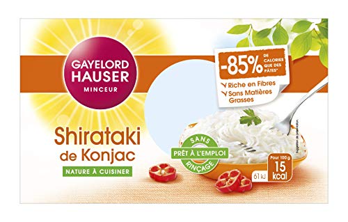 Gayelord Hauser Minceur Shirataki de Konjac sans Rinçage 160 g - Pack de 10