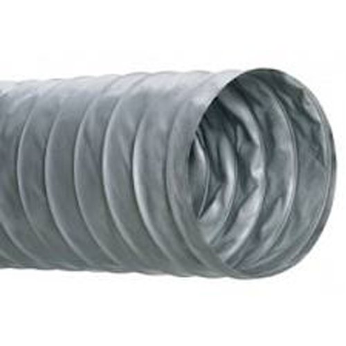 Hi-Tech Duravent S-TL Series PVC Fiberglass S-TL Air/HVAC Duct Hose, Grey, 12" ID, 25' Length