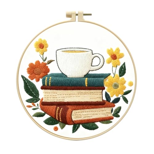 Zhenqing Book Lover Embroidery Kit...