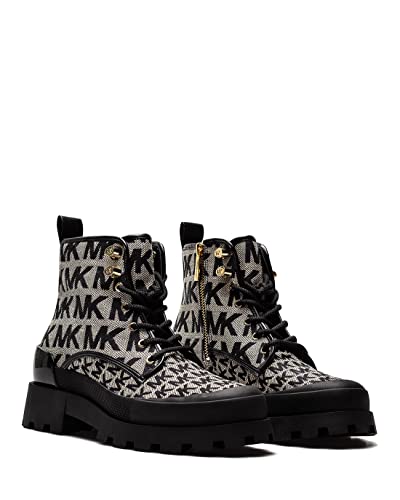 Michael Kors Damen Schuhe Stiefeletten 40T2PYFE5Y Pyton Bootie Nat Black...