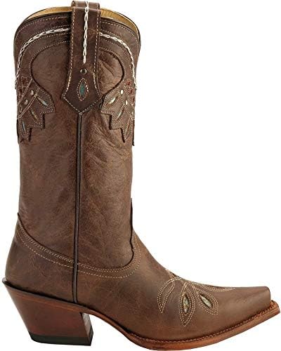 Amazon.com: Tony Lama Guadalupe Rancho Western Botas 11.0 in de altura  (VF6015), Marrón, 5.5 : Ropa, Zapatos y Joyería