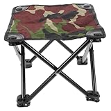 BELLIFFY Silla Plegable Aire Libre Taburete Plegable para Acampar Taburete De Pesca Asiento De Caza Taburetes Plegables Taburetes para Sentarse Aire Libre Taburete De Caza Tela Oxford