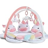 [Fácil de almacenar y limpio] pliega fácilmente en un tamaño compacto que lo hace perfecto para almacenar o tomar a lo largo de la playa y el parque. Mat es super suave tejido, machine-washable.Toys - Limpie con un paño húmedo y jabón suave, no sumerja en agua.