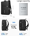 MARK RYDEN Travel Backpack for Men, 40L Airline Approved Carry on Backpack