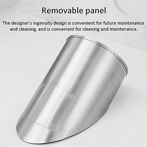 Bagni Moderni WC a parete in Acciaio INOX, piccoli sanitari per uso domestico, scarico a induzione, WC pubblici, WC verticali, adatti per case, hotel, scuole miniatura 5