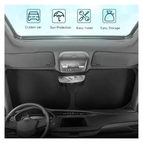 Parasol para Tesla Model Y y 3 Juniper Highland protector solar plegable 3