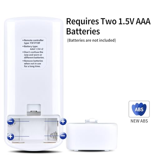 Télécommande de rechange YX1F10F pour climatiseur FRIGIDAIRE - 6