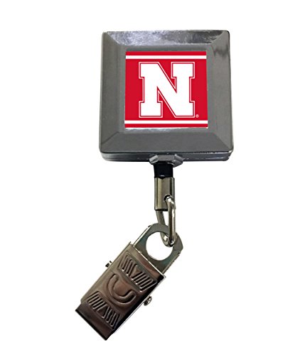 Nebraska Cornhuskers 2-Pack Retractable Badge Holder Officially Licensed Collegiate Product