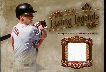 2005 SP Legendary Cuts Lasting Legends Cal Ripken Jr Jersey Baltimore Orioles Baseball Card - Mint Condition
