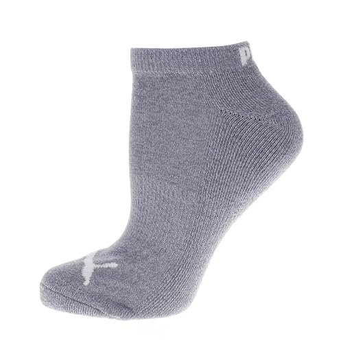 PUMA Womens 3 Pack Terry Low Cut Socks Socks - Beige, Grey, Pink4