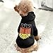 Coat Arms of German Flag Dog Hoodie for Dogs & Cats Soft Breathable Pet Hooded Shirt Sun Protection Outfit Sweatshirt XS