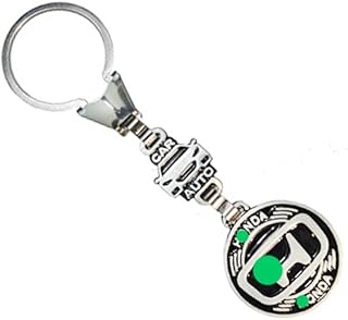 Kaber Egypt 2020 - Car Keychain - Car Key Chain - Motorcycle - Family Keys - Stainless Silver Shape Metal - Compatible with Hon ?? - Kaber Egypt