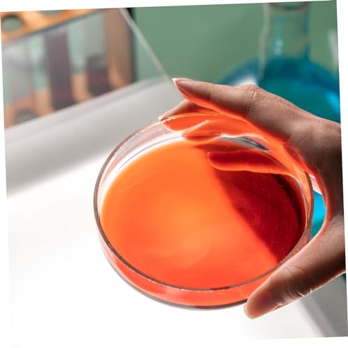 Mushroom Agar Plates Glass Petri Dishes Lightweight Easy to Carry for Science Supplies