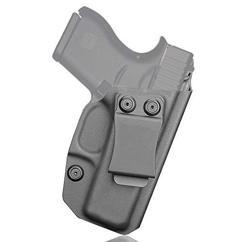 Glock 43 Holster, IWB KYDEX Holster Fit: Glock 43 / Glock 43X Pistols, Inside Waistband Holster Concealed Carry for Men / Women, Glock 43X Holster, Adj. Cant & Retention