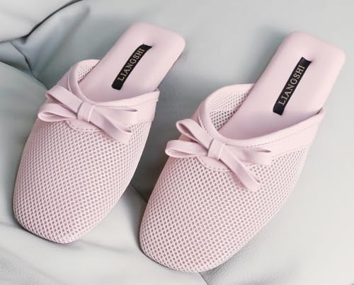 Mesh Slippers for Women High Class Luxurious Mesh Sandals Casual Slingback Flats Lightweight Mules 5