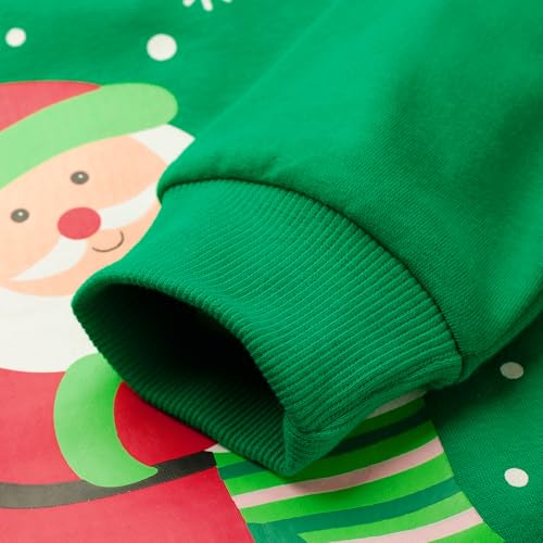 Image of Akyzic Boys Sweatshirts Cotton Long Sleeve Crewneck Pullover Toddler Kids Winter Warm Shirt Sweater Tops 3t-8t