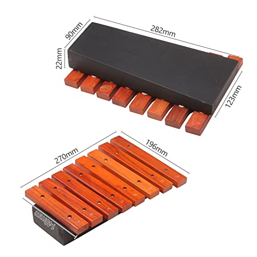 Btuty 8 Notes Wood Xylophone Includes 2 Wooden Mallets Music Tools Percussion Instrument #TOP2