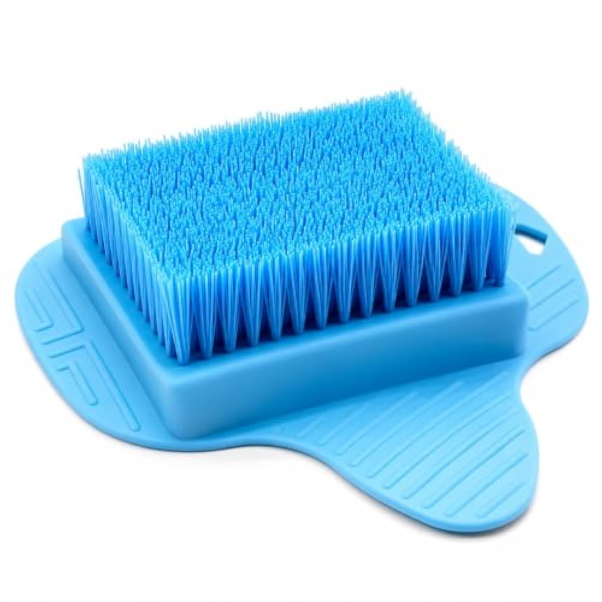 Premium Silicone Shower Foot Scrubber Mat with Suction Cups