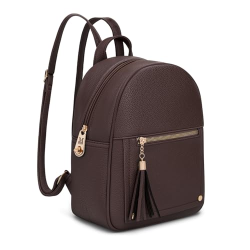 Image of Montana West Mini Backpack Purse for Women Anti Theft Backpacks with Secured Zipper and Tassel