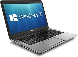 HP EliteBook 840 G1 14-inch Ultrabook (Intel Core i5 4th Gen, 8GB Memory, 320GB HDD, WiFi, WebCam, Windows 10 Professional 64-bit) (Renewed)