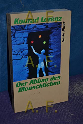 Der Abbau des Menschlichen [German] 3492120296 Book Cover