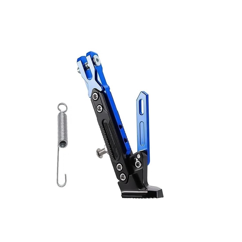 SA2VN6 Kickstand Parking Stand Motorcycle Kickstand Kick Bracket Motorbike Bicycle Adjustable Metal Foot Side Stand Supportor Parking Accessories