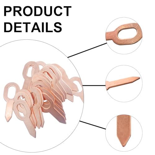 Image of 100PCS Dent Pulling Rings, Dent Pulling Puller Rings Triangle OT Dent Pulling Straight Washer, Metal Shrink Repair Tool for Car Body Welding Panel Welder Spot Welding Machine
