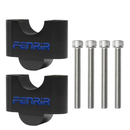 Motorrad Lenkererhöhung 28/22MM Motorrad Lenker Riser Für YAM&AHA MT07 XSR700 WR250F WR250R TW200 TTR230 FZ8 XT250 SCR950 XJ650 YZ125 Raptor Grizzly