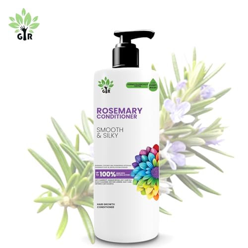 Image of GIR Rosemary Conditioner with Pure Rosemary Extract Smooth & Silky Hair Up to 94% Stronger Hair & 93% Less Hair Fall For Men & Women - 500ml x 3 Bottles (Total 1500ml)