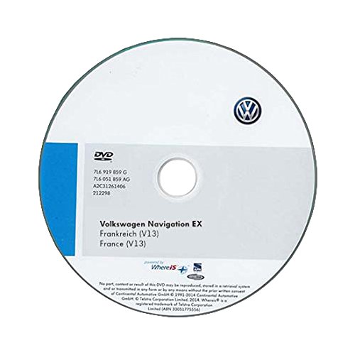 Volkswagen 1 K0051 884fe CD-Rom per Sistema di Navigazione Francia Ex (V13)