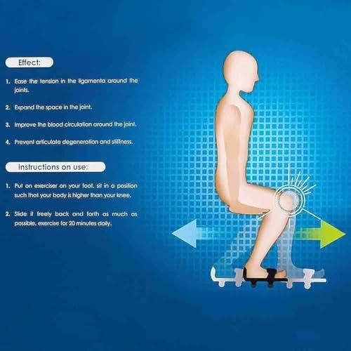 Ejercitador de rodilla para rehabilitación y movilidad miniatura 2