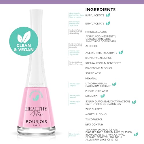 Bourjois - Vernis à ongles Healthy Mix Clean - 200 ONCE FLO-RAL