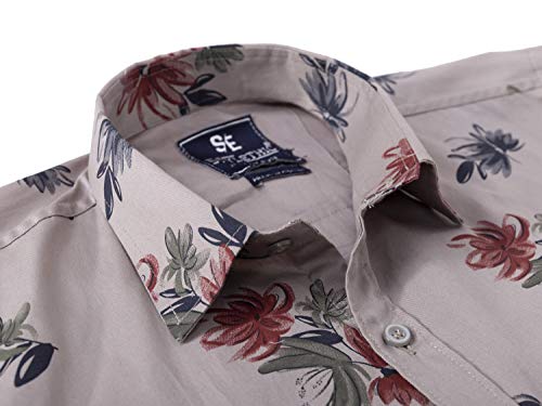 Image of Men's Solid Regular Fit Full Sleeve Cotton Formal Shirt