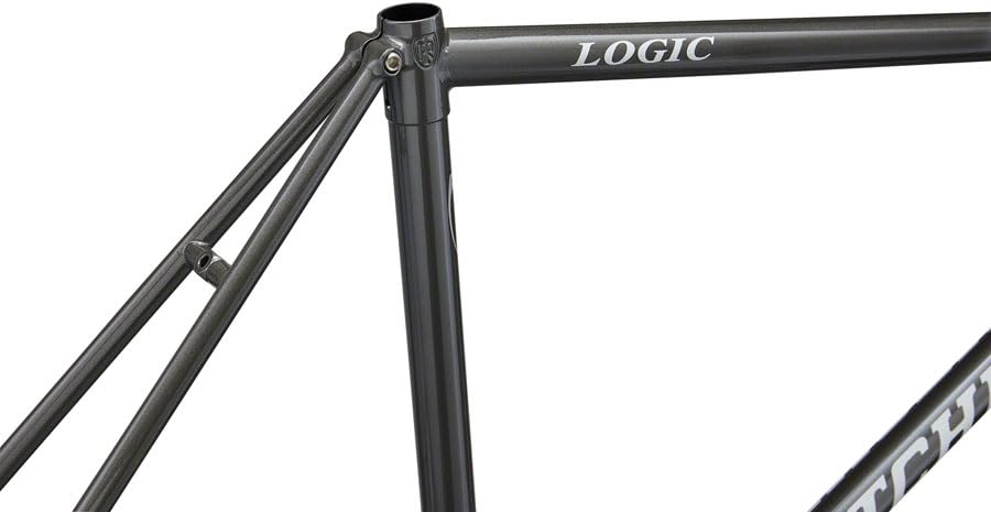 Ritchey Road Logic Frameset - 700c, Steel, Gray, 53cm