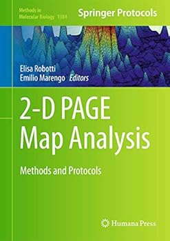 Hardcover 2-D Page Map Analysis: Methods and Protocols Book