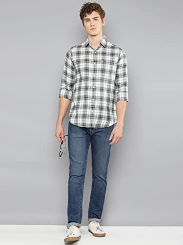 Image of Allen Cooper Checks Shirts for Men - 100% Cotton Comfort Fit Casual and Formal Shirt - Breathable, Soft, Classic Style (Multiple Colors)